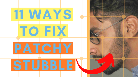 patchy stubble