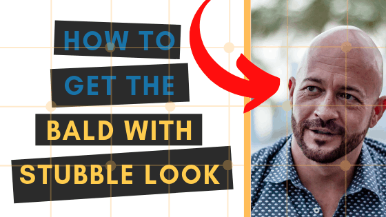 everything you need to know about the bald with stubble look