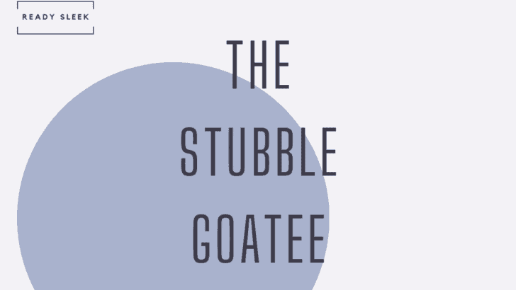 How To Trim A Stubble Goatee Evenly And Easily