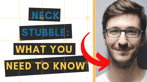 neck stubble guide - trimming, shaving and more