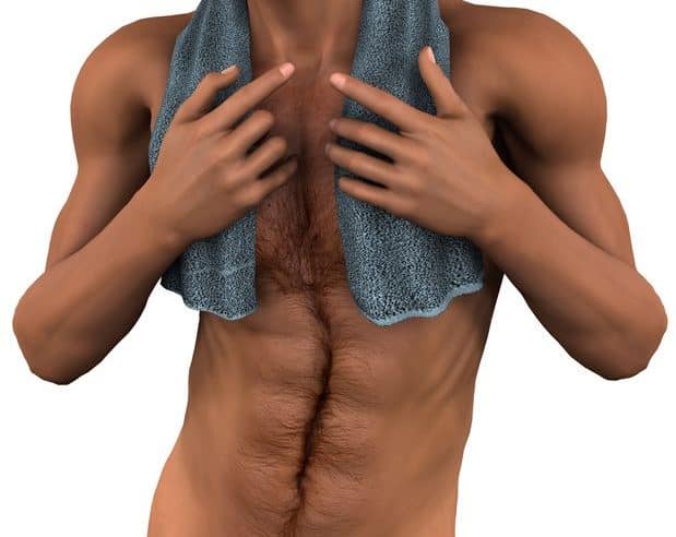 men's grooming chest hair