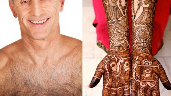 how to dye chest hair with henna