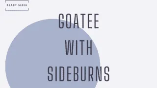 goatee with sideburns