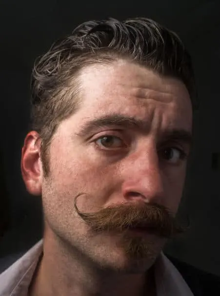 chin puff and handlebar mustache example