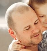 Buzz Cut example with receding hairline