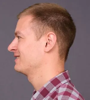 Side profile of buzz cut #4