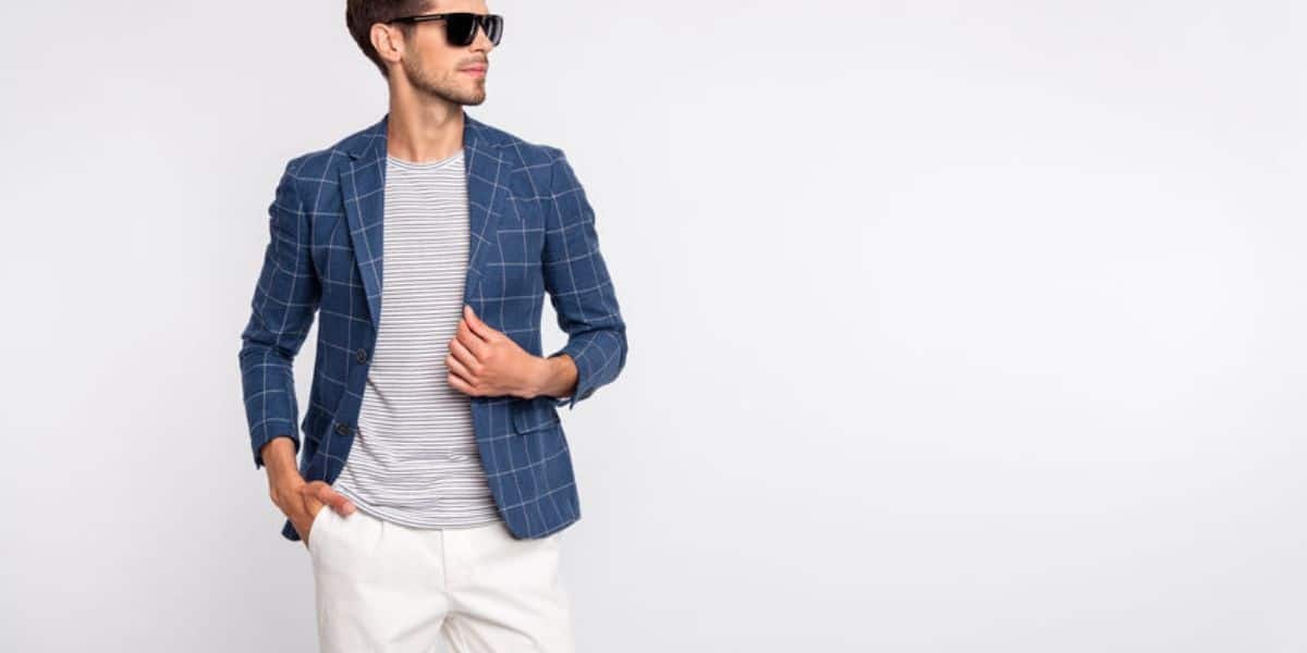 Chinos shirt sales and blazer