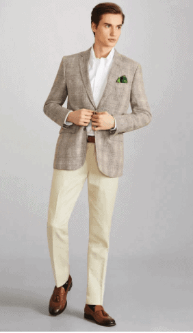 Brooks Brothers Chinos with Dress Shirt