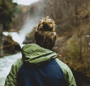 blonde infinity man bun