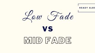 an article explaining the differences between a low fade and a mid fade