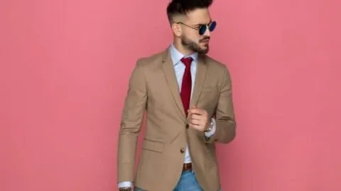 quiff with fade ( )