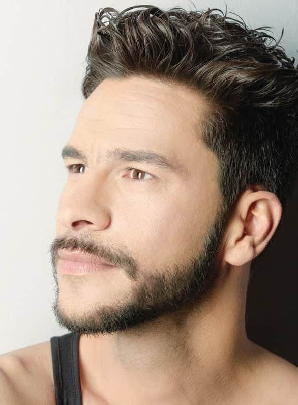 short boxed beard with no soul patch