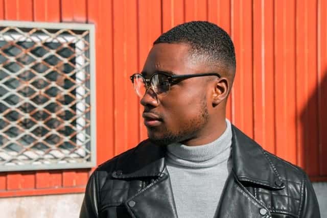 buzz cut with mid fade example