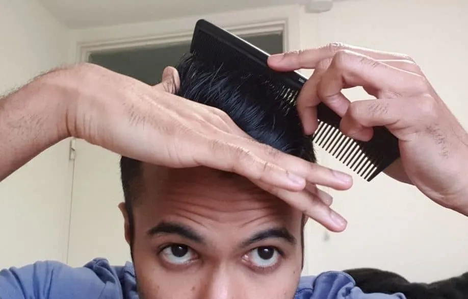 How to properly comb through murrays pomade