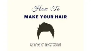 5 Ways To Make Your Hair Stay Down