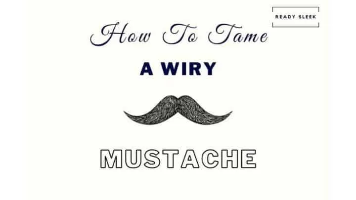 8 Ways To Tame A Wiry And Wild Mustache