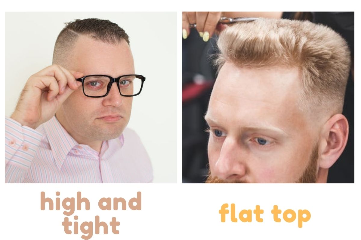 High and tight vs flat top 