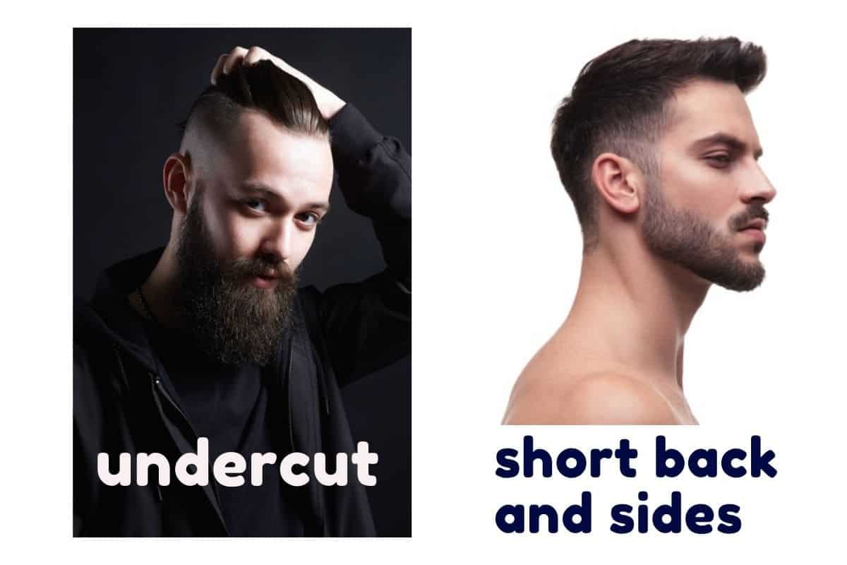 An Undercut Vs Short Back And Sides 