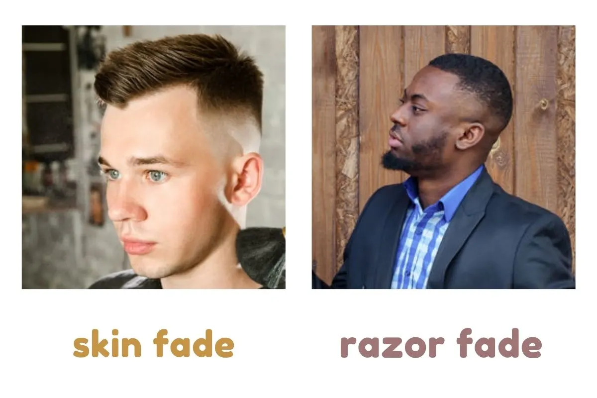 skin fade vs razor fade