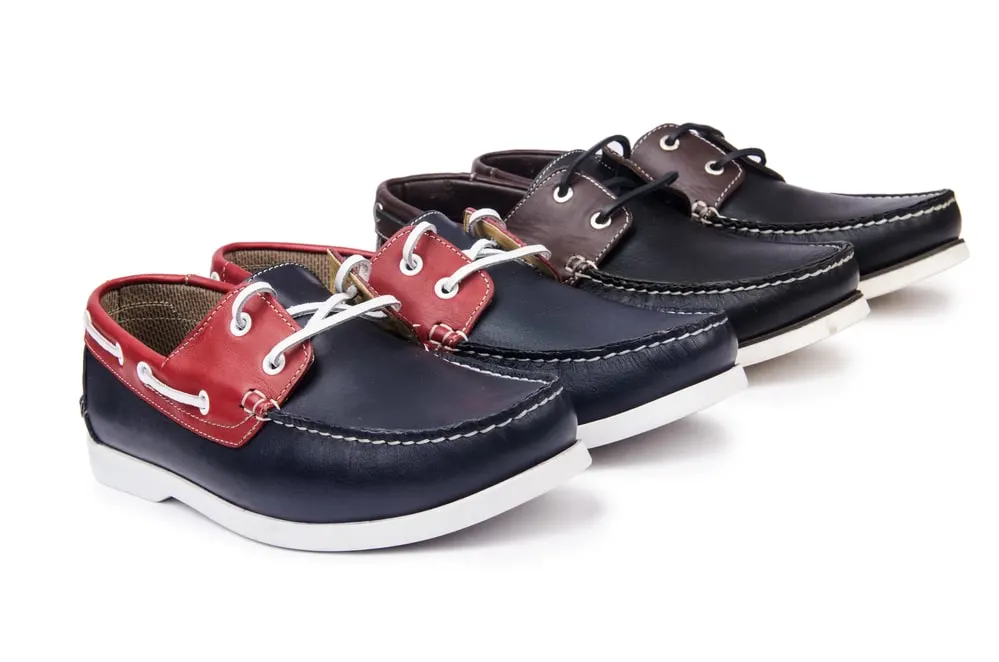 lots of boat shoes example