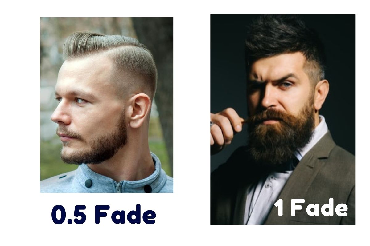 Example of a .5 fade vs 1 fade