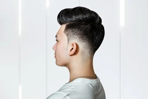 example of a half inch fade