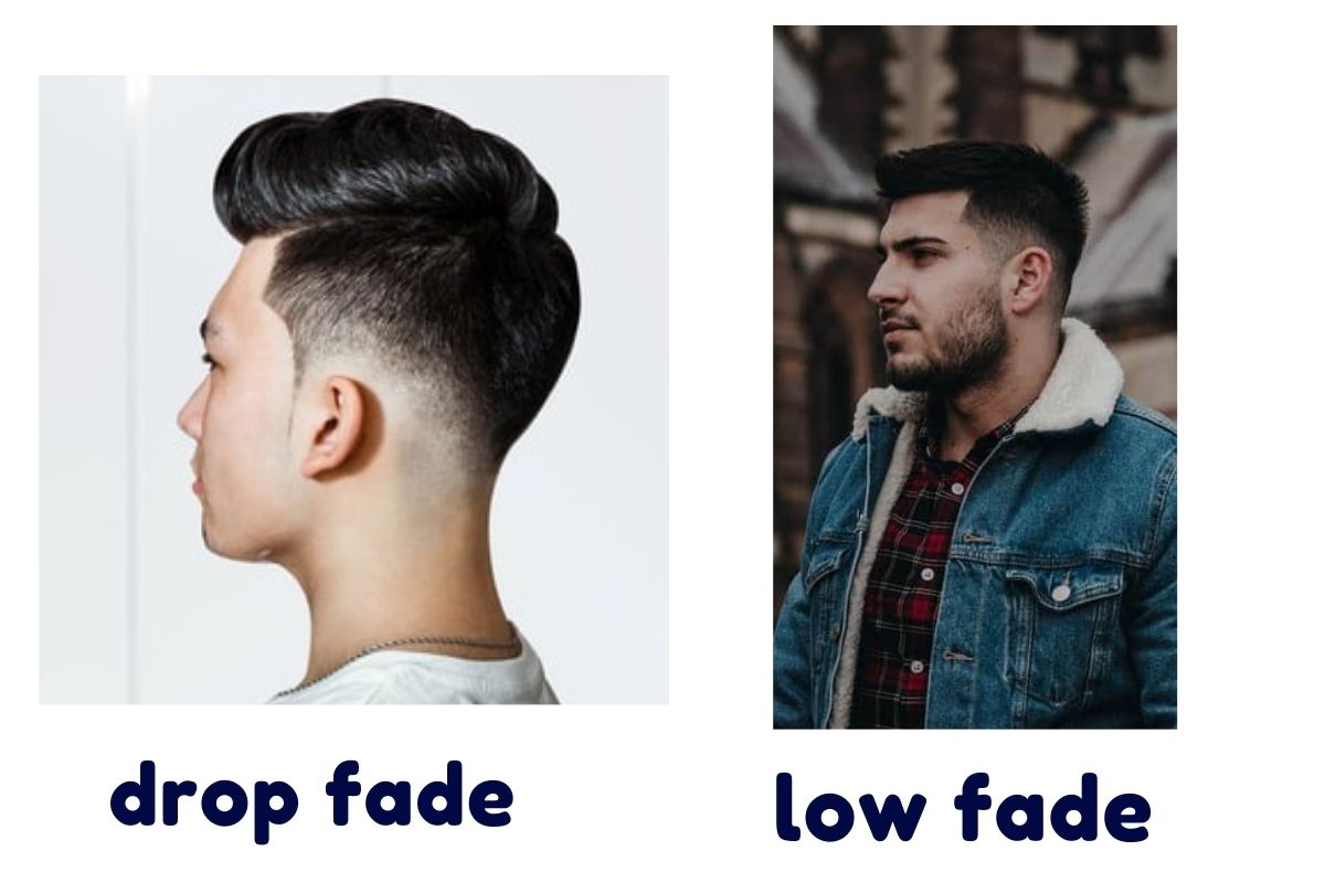 drop fade vs low fade comparison