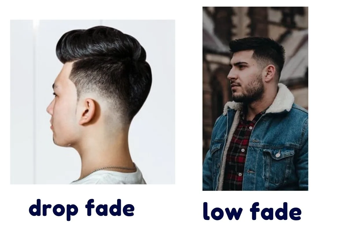 drop fade vs low fade comparison