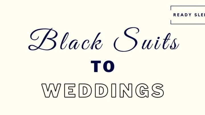 Black Suits To Weddings