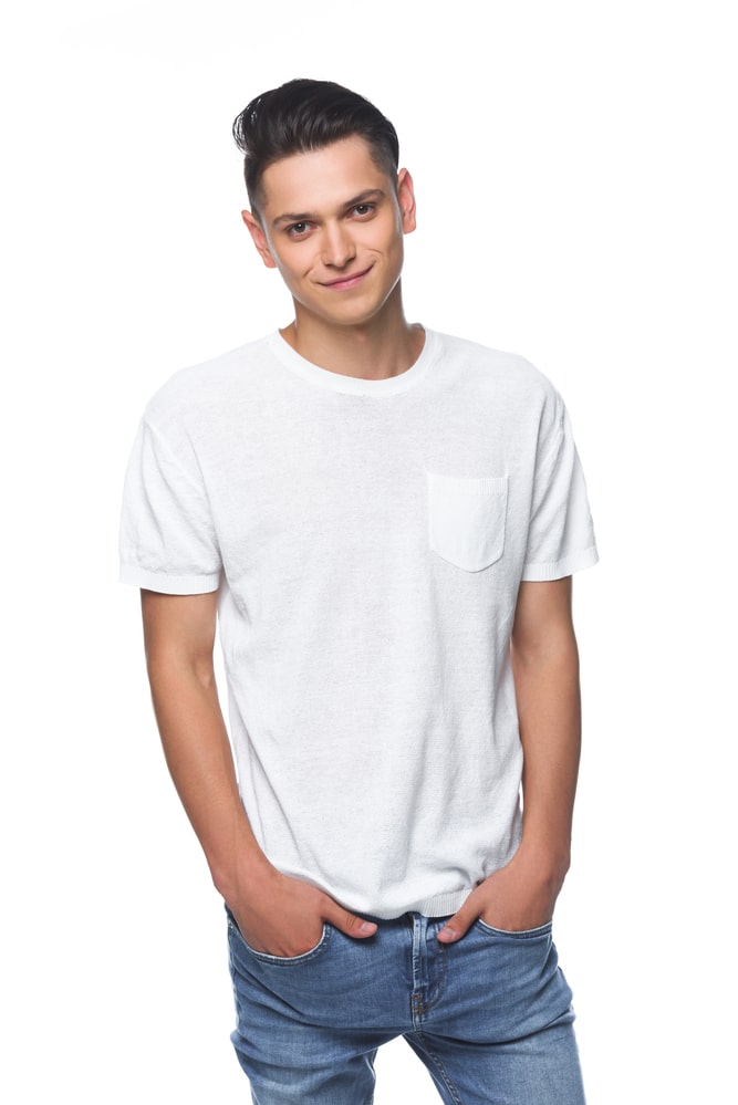 example of very casual jeans