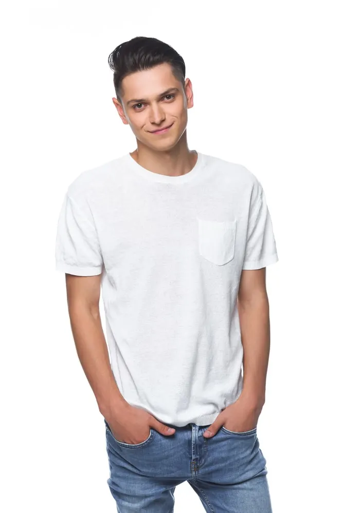 example of very casual jeans