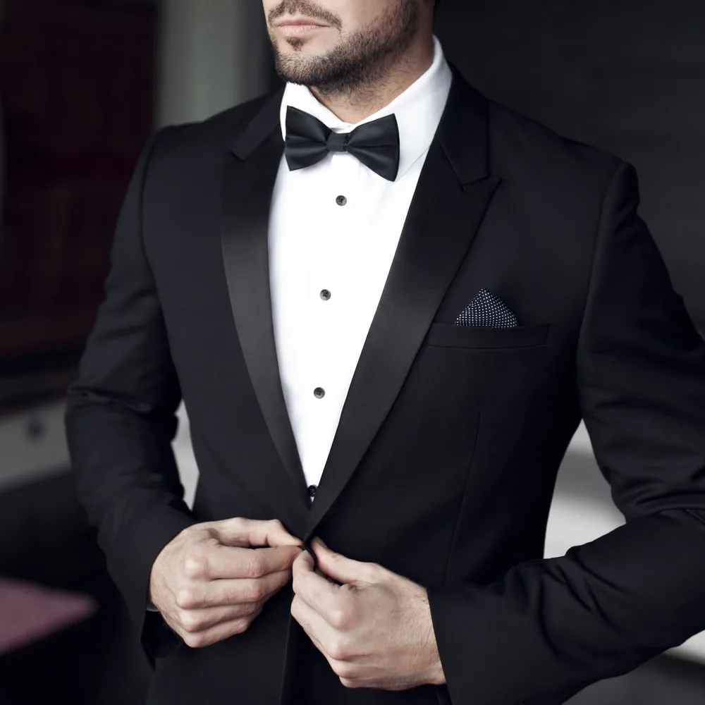 man in tuxedo example
