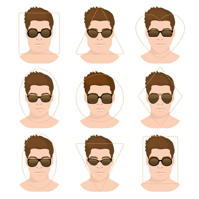mens face shapes