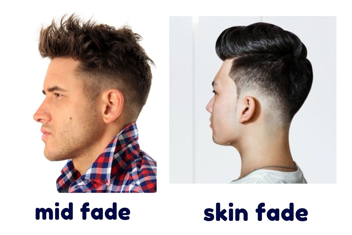 mid fade vs skin fade