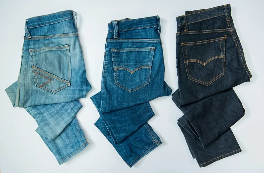 range of jeans
