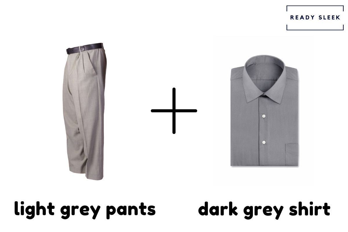 Which colour shirt goes well with light grey trousers  Quora