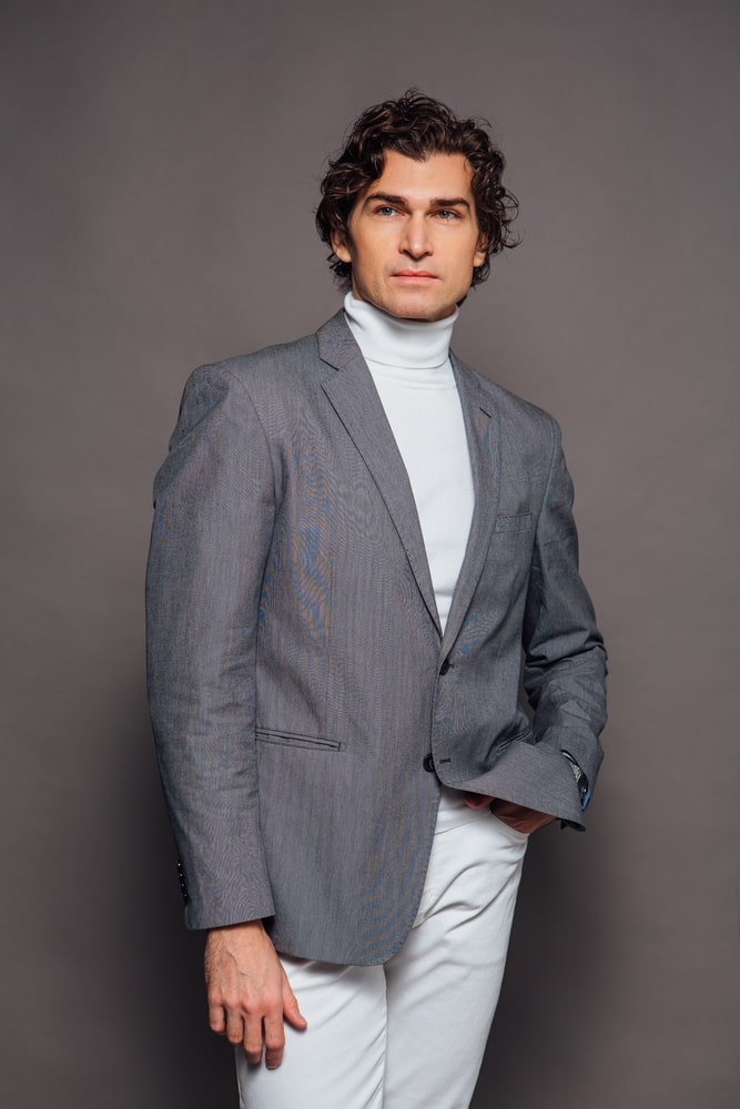 Turtleneck for job interview hotsell