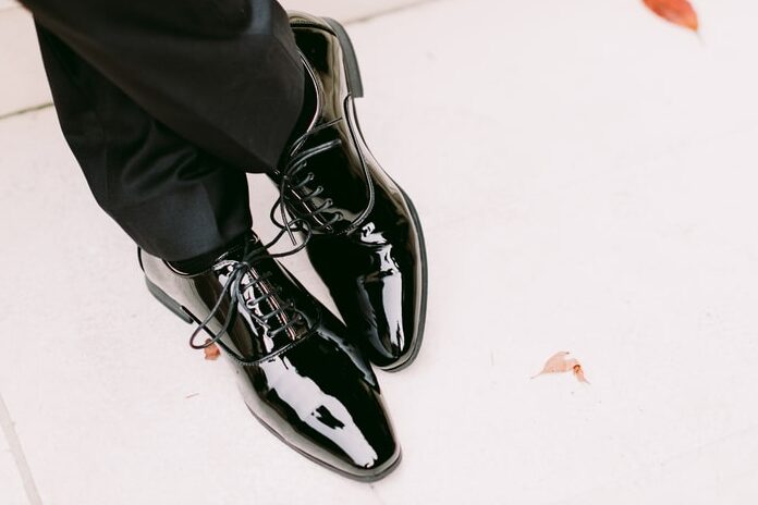 patent leather Oxfords