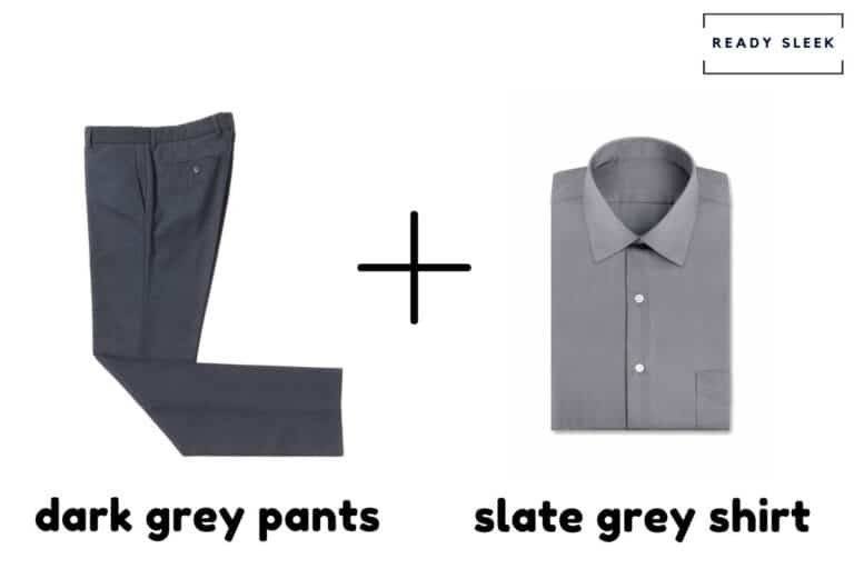 What Color Shirt Goes With Dark Grey Pants? (Pics) • Ready Sleek