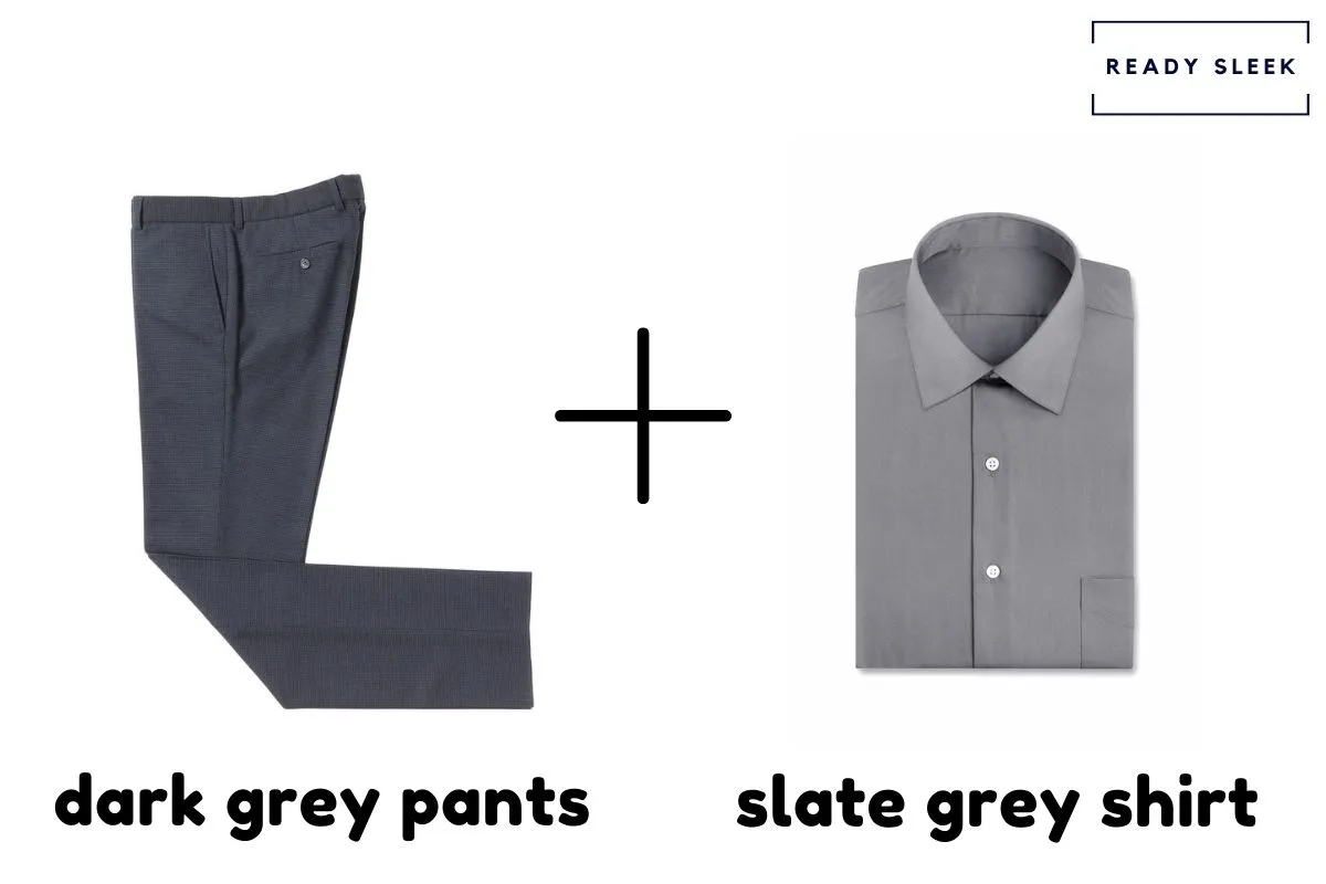 What Color Shirt Goes With Dark Grey