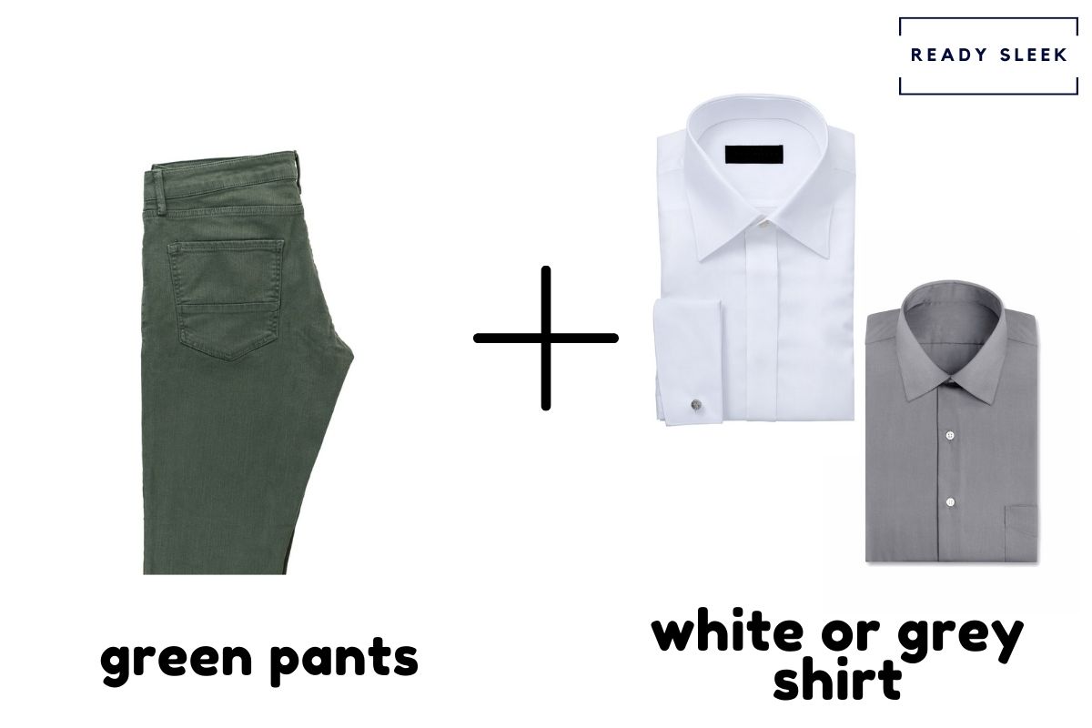 What Color Shirt Goes With Green Pants Pics Ready Sleek