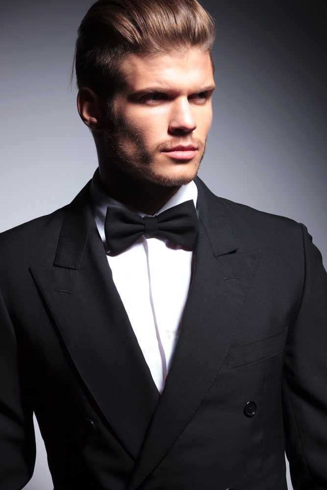 tuxedo without cummerbund or vest 