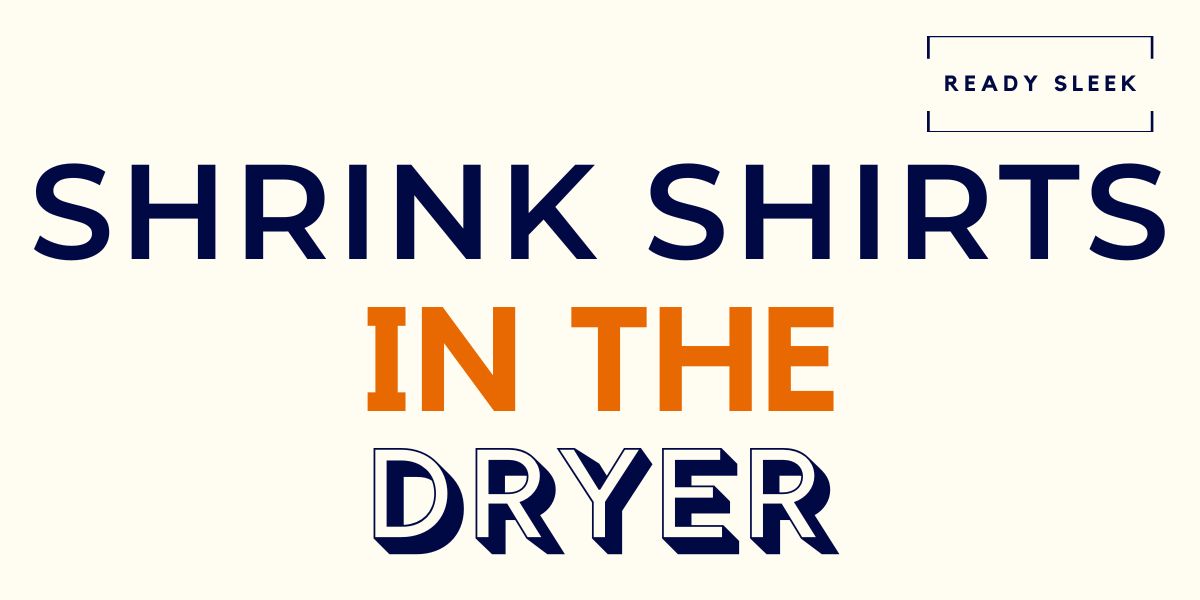 how to shrink t shirt dryer