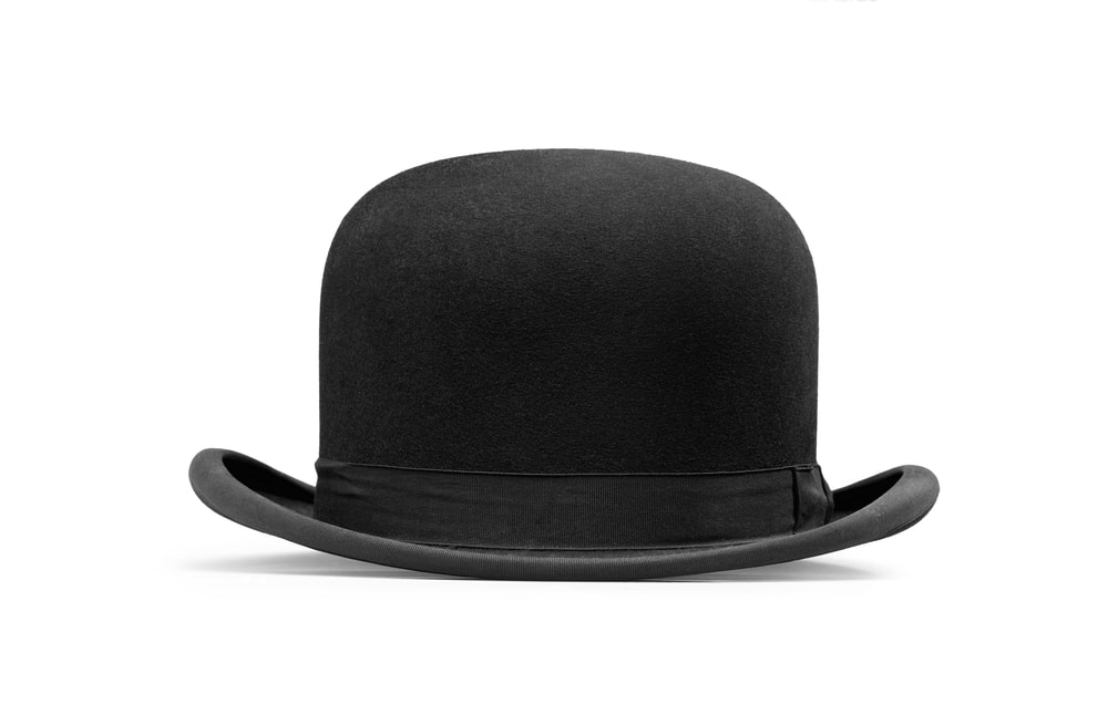 bowler hat alone