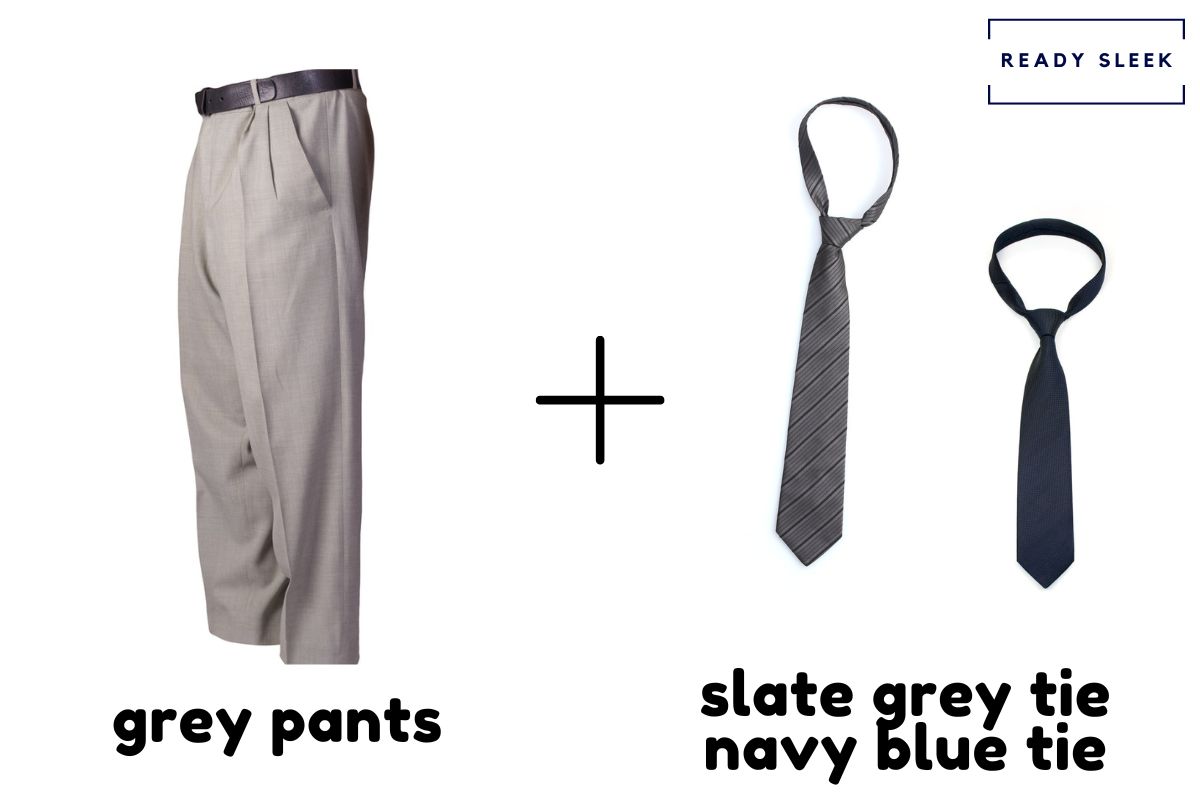 How To Wear Grey Pants With A White Shirt  Ready Sleek