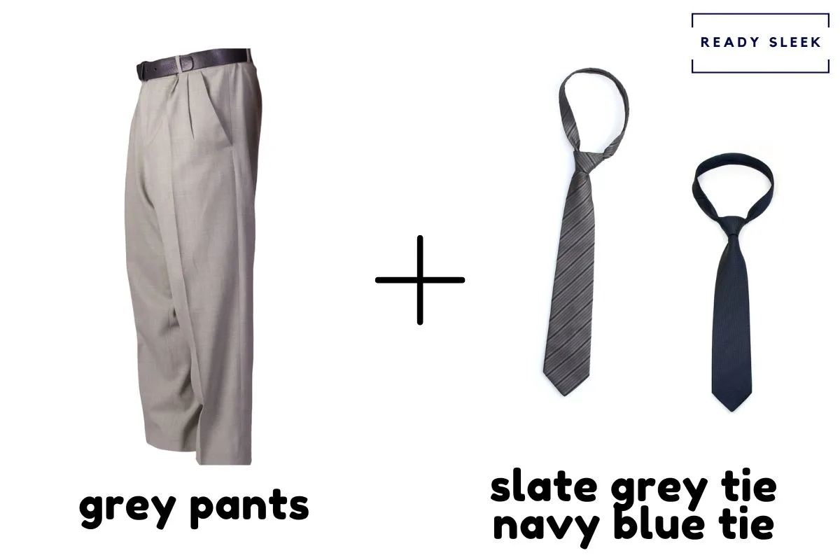 How To Wear Grey Pants With A White Shirt • Ready Sleek