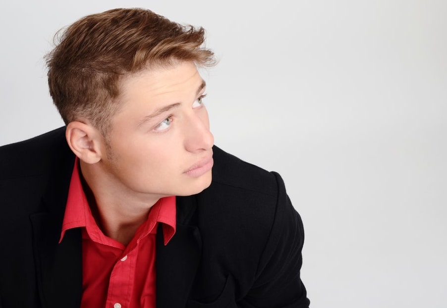 Blazer on deals red shirt