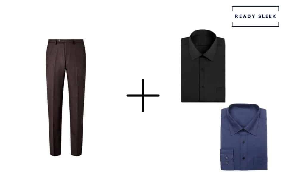 What Color Shirt Goes With Brown Pants? (Pics) • Ready Sleek