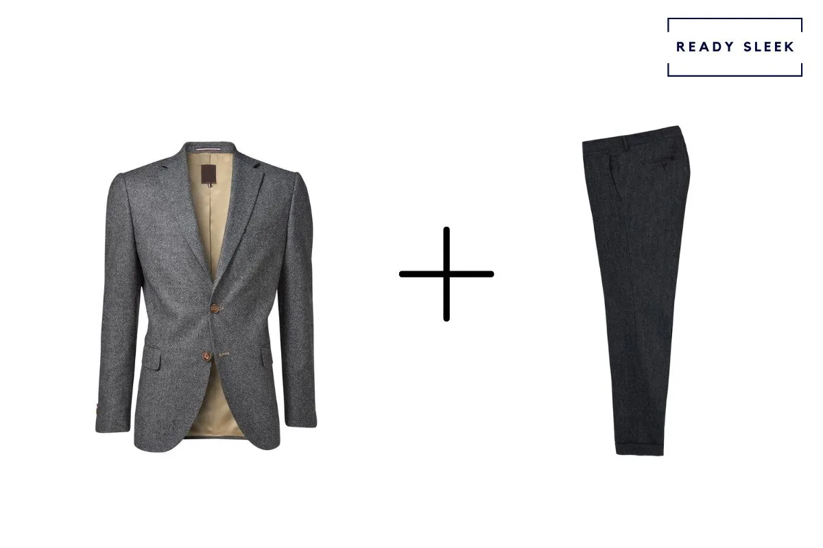 What Color Pants Go With A Dark Grey Blazer? (Pics) • Ready Sleek