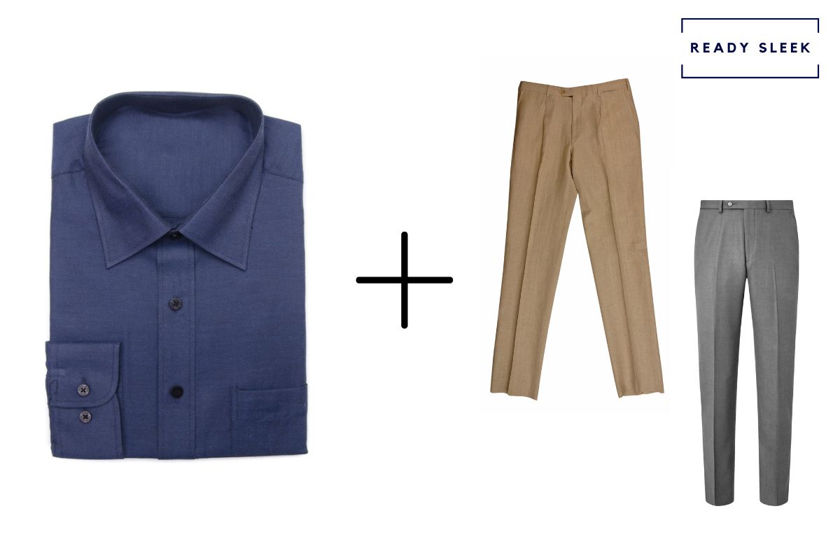 Top 07 Color Pants That Will Match a Navy Blue Shirt  HowNest